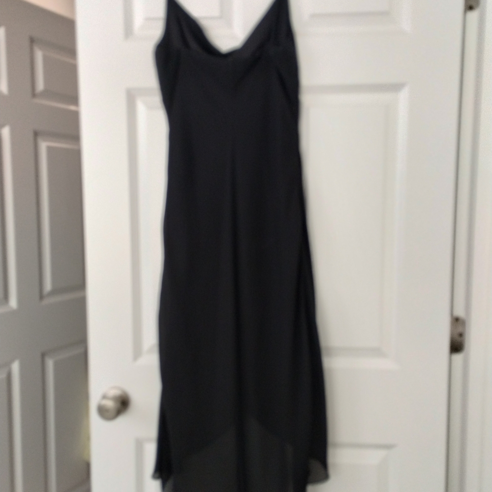 Jonathan Martin Asymmetrical Black Dress